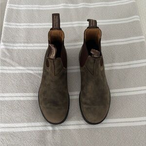 Blundstone Women's Olive Ankle Boots